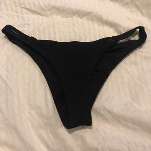 Very cheeky Hurley bikini bottoms.